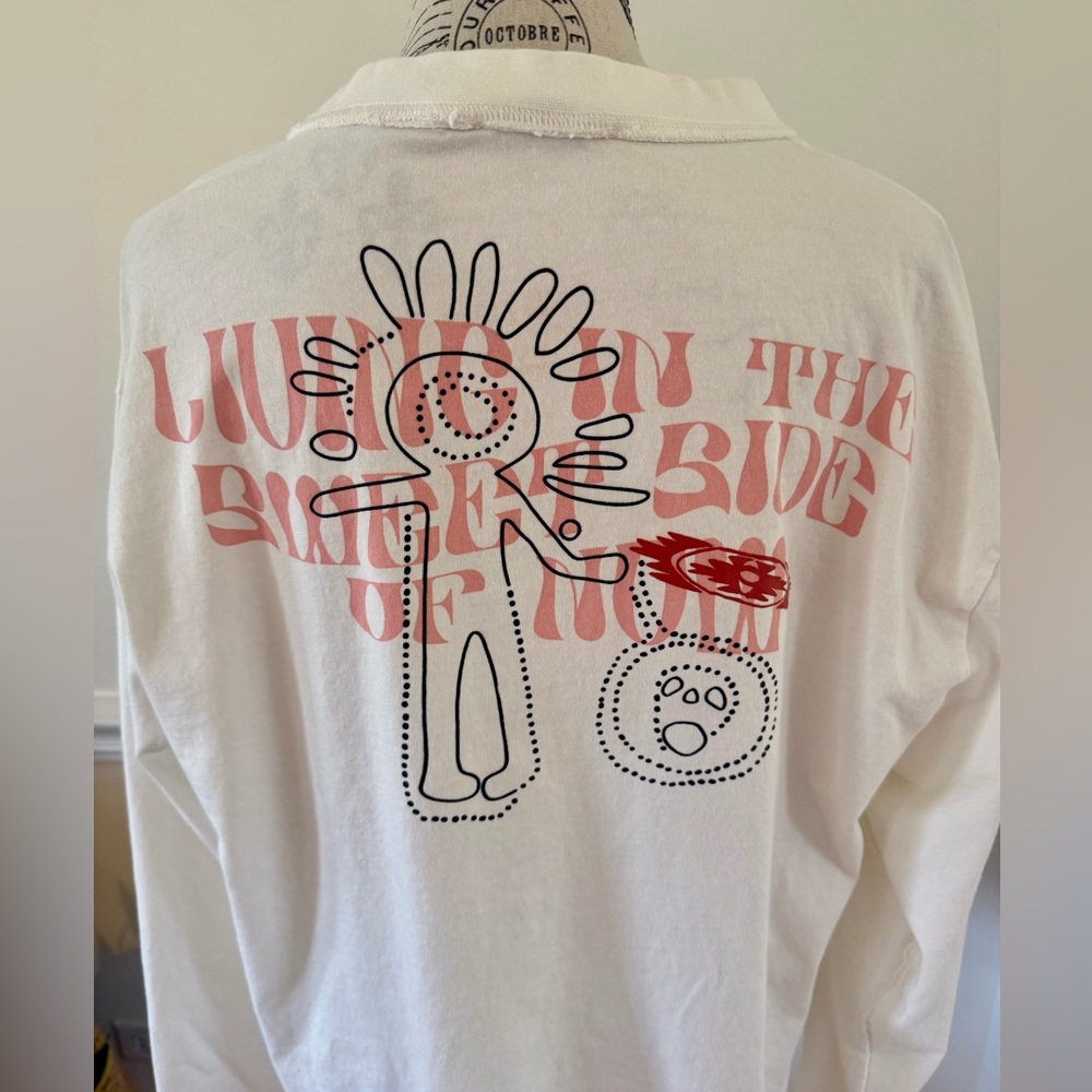 Men’s Desigual long sleeve graphic tee sz large - Picture 4 of 8